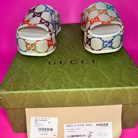 Gucci Psychedelic Mini GG MULTICOLOR 36+ - Picture 6 of 7